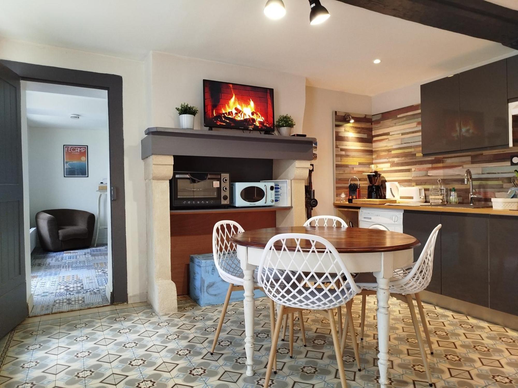 Gite Quai N 10 Saint-Valery-en-Caux Exterior foto